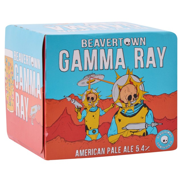 Beavertown Gamma Ray APA Craft Beer 4 x 330ml - Britisches Produkt