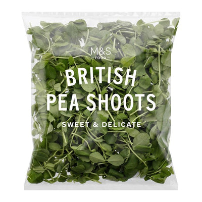M&S Pea Shoots Fresh Salad Vegetable 80g
