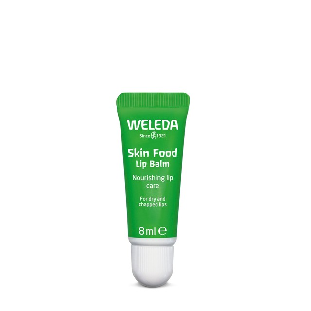Weleda Skin Food lip balm for dry chapped lips 8ml (British brand)