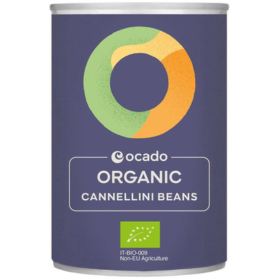 M&S Ocado Organic Cannellini Beans Canned Beans 400g- Buy online at McGrocer