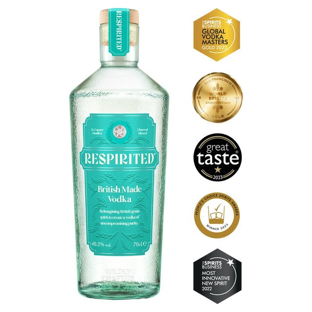 Haymans Respirited Vodka 70cl, imported from the UK