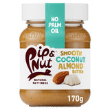 Pip & Nut Coconut Almond Butter 170g, imported from the UK