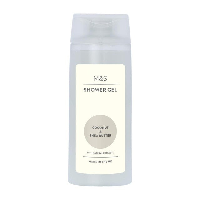 M&S shower gel coconut & shea butter 250ml, imported from the UK
