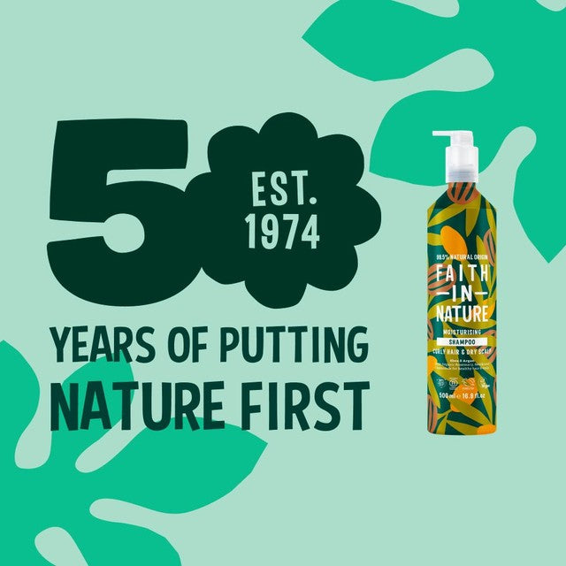 Faith In Nature shea and argan shampoo 500ml - British product