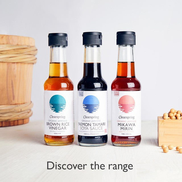 Clearspring Organic Yaemon Tamari Soya Sauce 150ml - British product