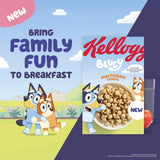 Kellogg's Bluey Multigrain Shapes Toffee Flavour Breakfast Cereal 350g, UK version