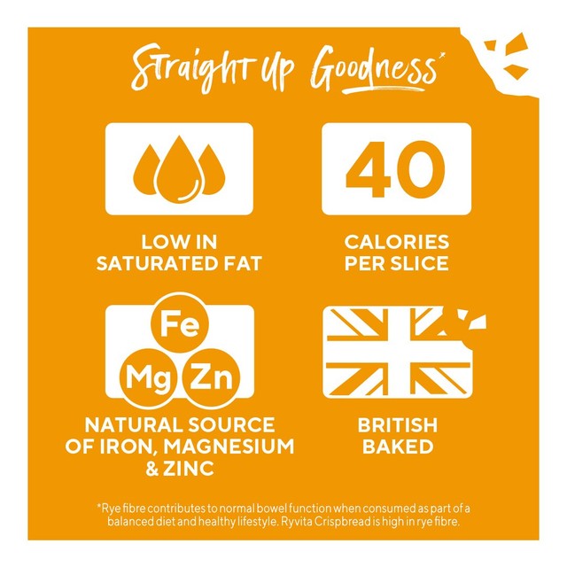 Ryvita sesame crispbread 250g, imported from the UK