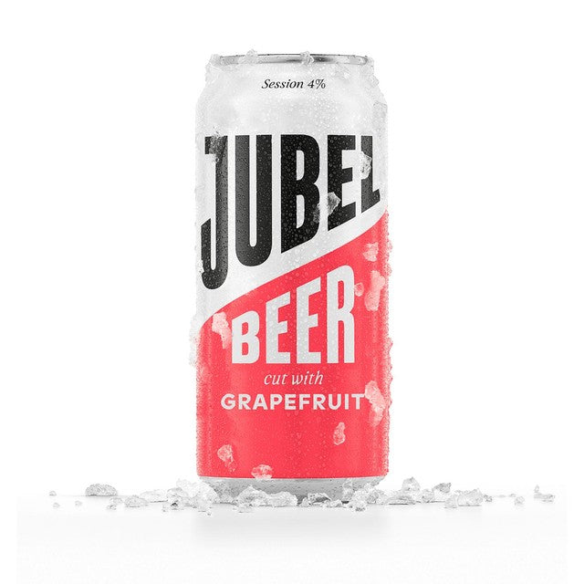 Jubel grapefruit beer 440ml, UK version