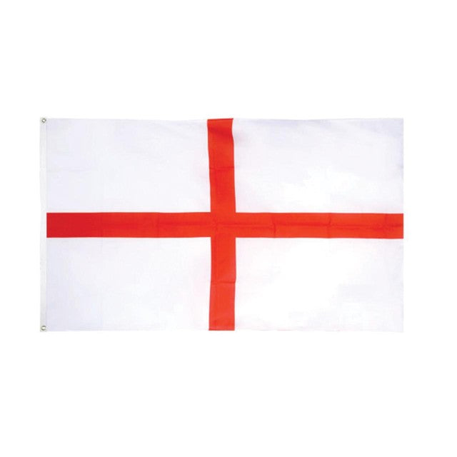 Unique Party large fabric England flag 1.5m x 90cm - British product