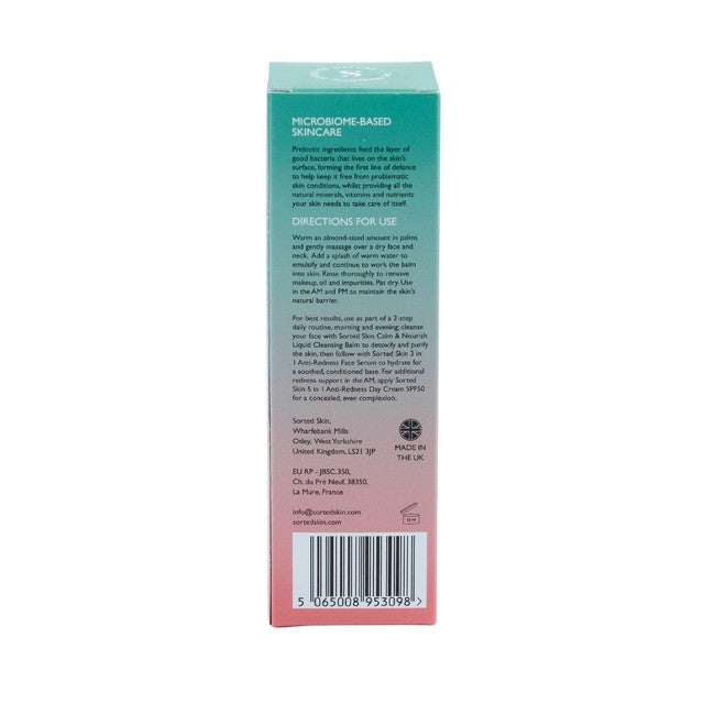 Sorted Skin Calm & Nourish Liquid Cleansing Balm 100ml (British brand)