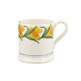 Emma Bridgewater Windblown Daffodils 1/2 pint mug (British brand)