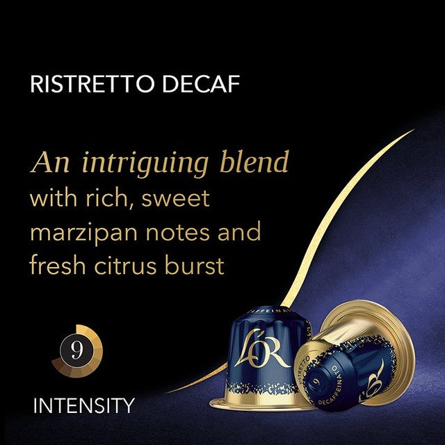L'OR Ristretto Decaf Coffee Pods x10, UK version