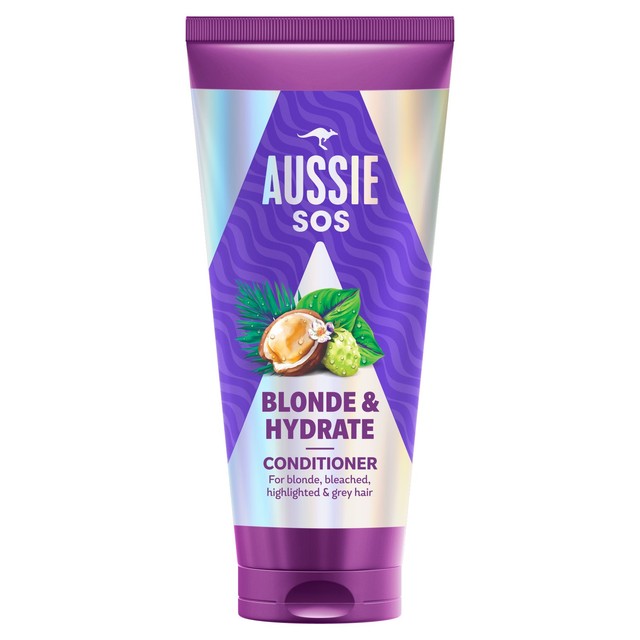 Aussie SOS Blonde & Hydrate hair conditioner 200ml - British product