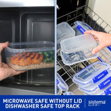 Sistema Klip It Plus food storage containers 3 x 3.35L (British brand)
