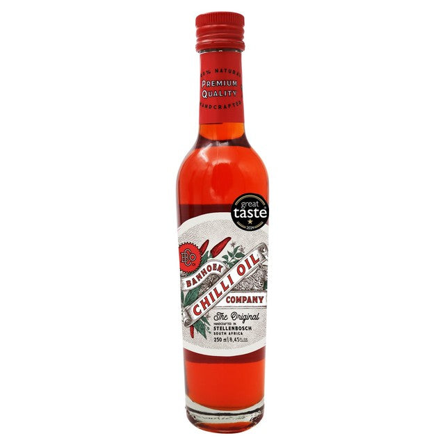 Banhoek chilli oil 250ml - British product