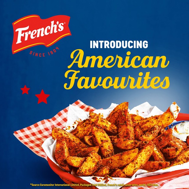 French's Smoky Southern Fries & Wedges Seasoning 20g - British product