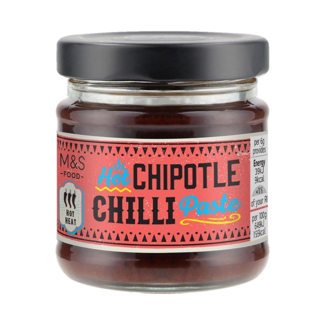 M&S hot chipotle chilli paste 95g - British product
