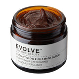 Evolve Beauty Radiant Glow Mask Scrub 60ml - British product