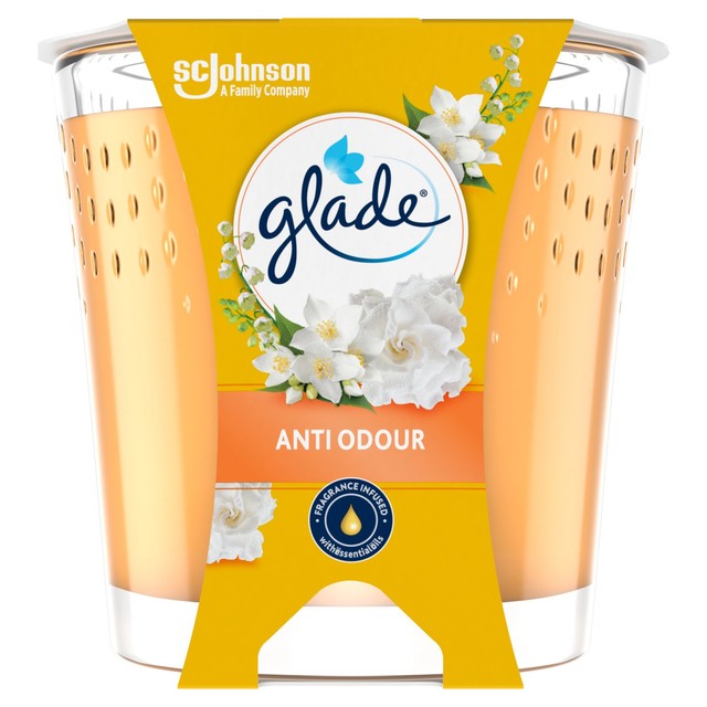 Glade Anti-Odour Scented Candle 112g, UK version