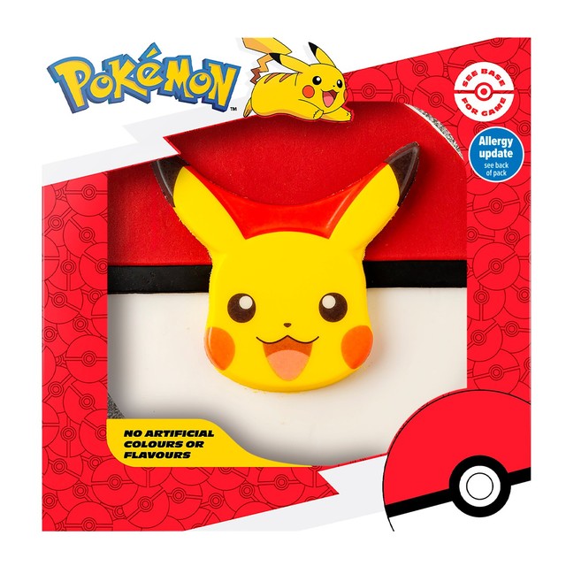 Finsbury Food Group Pokemon Celebration cake, imported from the UK