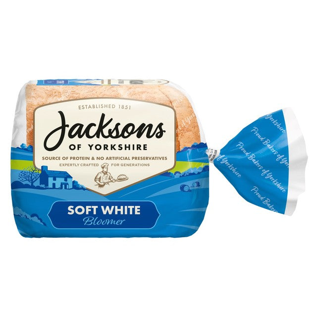 Jacksons of Yorkshire Half White Bloomer 400g, UK version