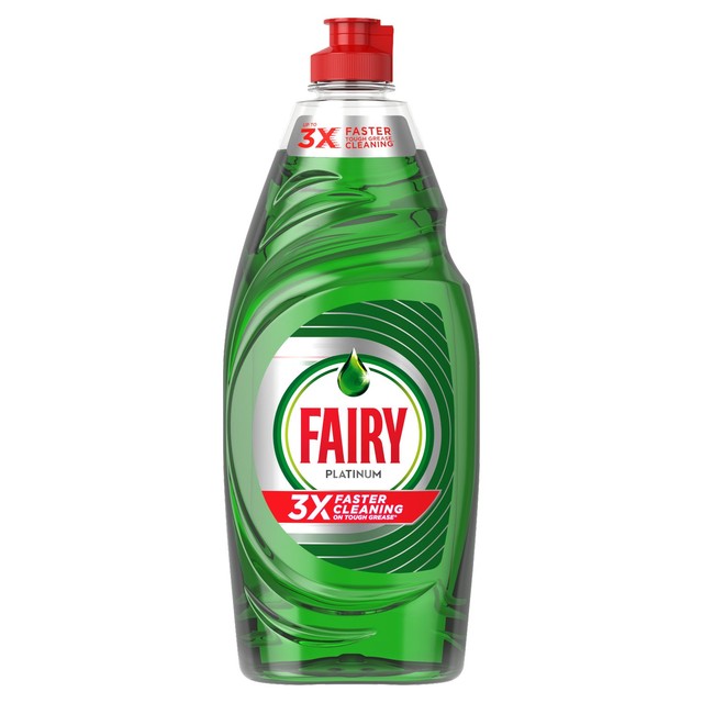 Fairy Platinum Quickwash Original washing up liquid 520ml - British product