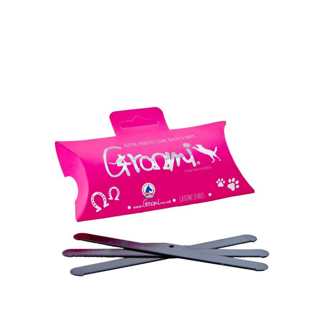 Groomi deshedding brush replacement blades 3 pack, UK version