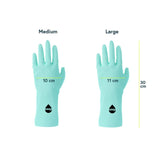 Seep eco rubber gloves medium (British brand)