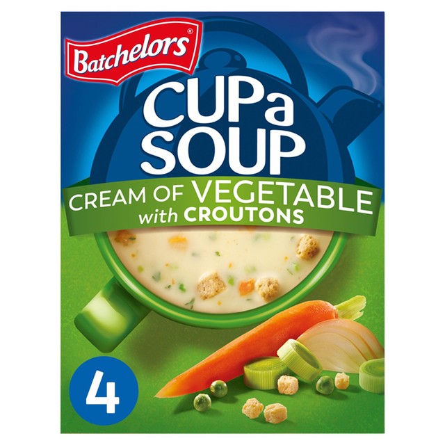 Batchelors Cream of Vegetable instant soup 122g - British product