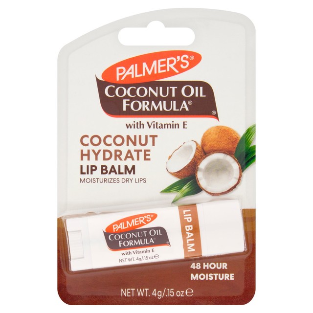 Palmer's coconut hydrate lip balm 4g, imported from the UK