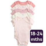 M&S baby sleepsuit pink 18-24 months, imported from the UK