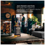 Jack Daniel's Old No. 7 Tennessee Whiskey 35cl bottle, UK version