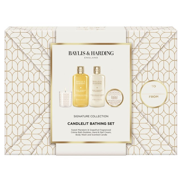 Baylis & Harding Sweet Mandarin & Grapefruit bathing gift set - British product