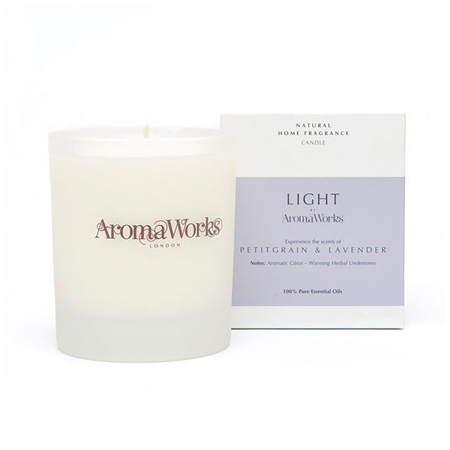 Wax Lyrical Petitgrain & Lavender candle 30ml - British product