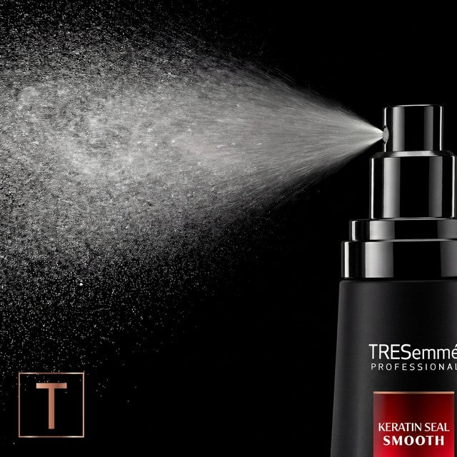 TRESemme Keratin Seal Smooth hair spray, imported from the UK