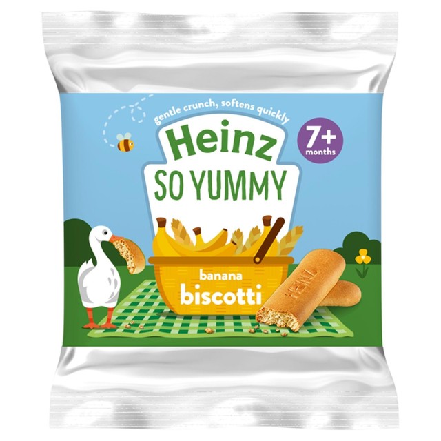 Heinz Banana Biscotti Baby Snack 60g, UK version