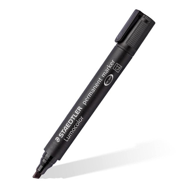 Staedtler bullet tip permanent markers 6-pack assorted colours (British brand)