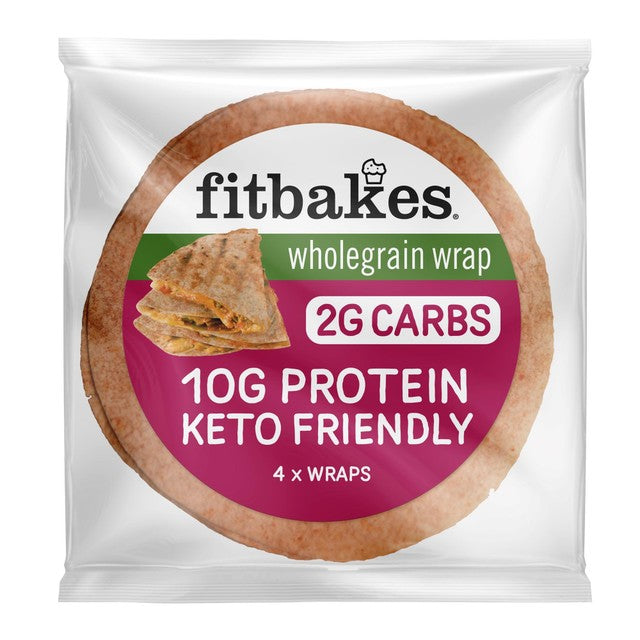 Fitbakes Low Carb Tortilla Wraps 160g – Britisches Produkt