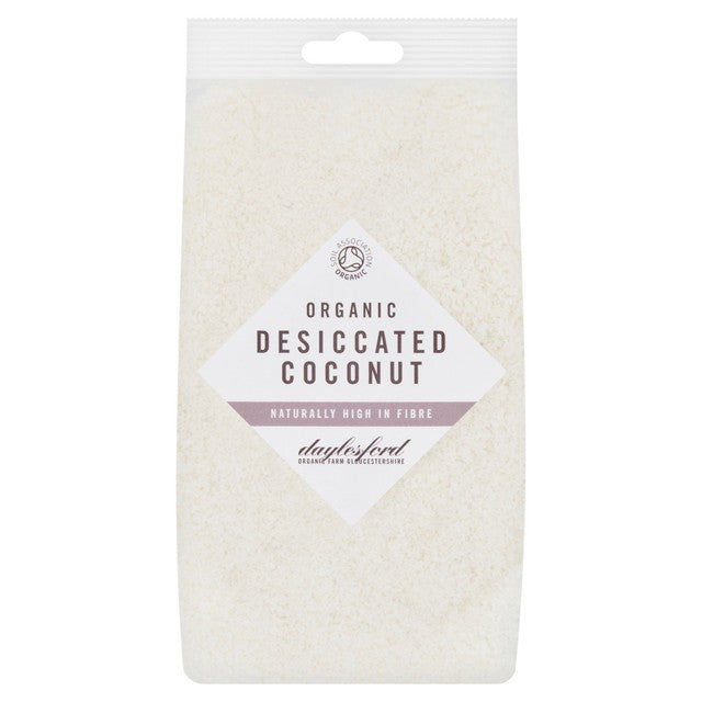 Daylesford Organic desiccated coconut 125g - British product