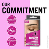 Schwarzkopf brow tint black eyebrow dye 17ml (British brand)