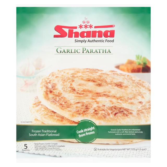 Shana garlic paratha 325g (British brand)