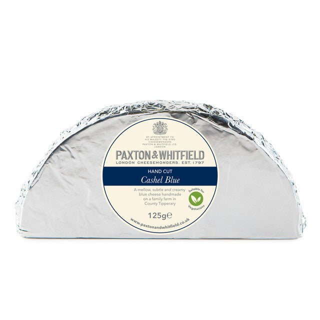 Paxton & Whitfield Cashel Blue cheese 125g, imported from the UK