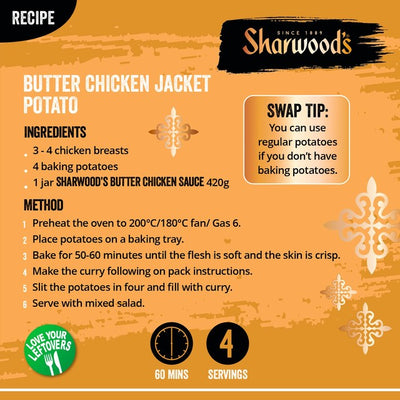 Sharwood's Butter Chicken Indian Curry Sauce 420g