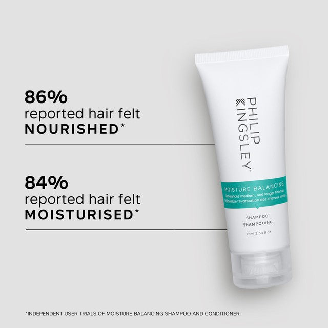 Philip Kingsley Moisture Balancing Shampoo 75ml, imported from the UK
