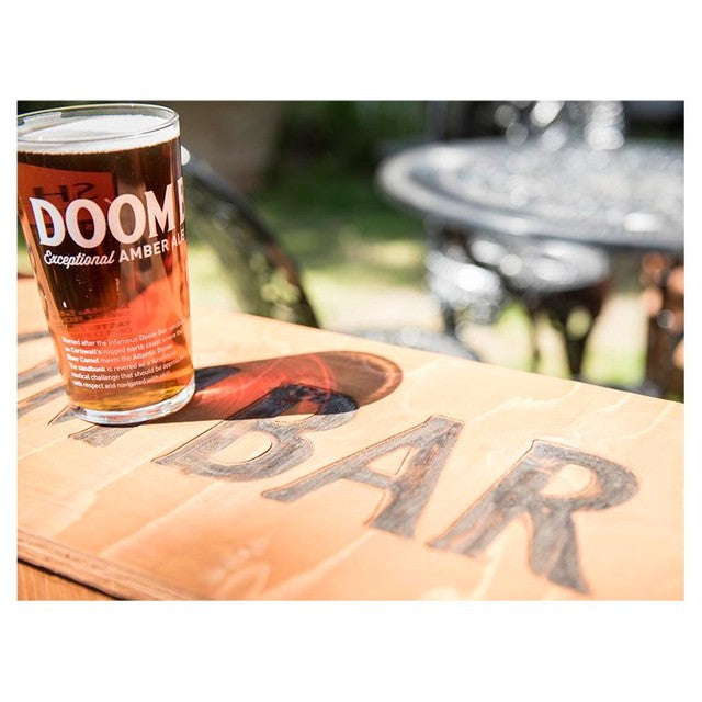 Sharp's Doom Bar amber ale in glass bottle (British brand)
