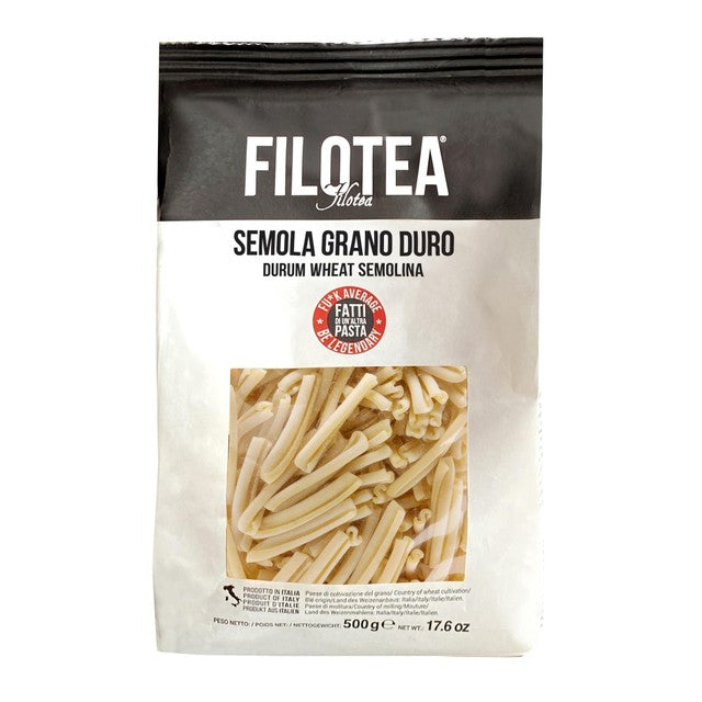 Filotea Strozzapreti durum wheat semolina pasta, UK version