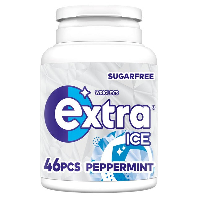 Wrigley's Extra Peppermint Sugarfree Chewing Gum 46 pieces - British product