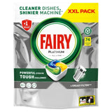 Fairy Platinum lemon dishwasher tablets 66 per pack - British product