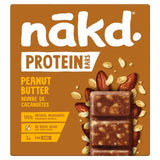 Nakd Protein Peanut Butter Bars 3x45g multipack, imported from the UK