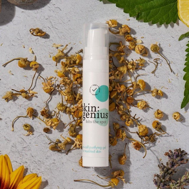 Skin Genius Hits The Spot spot zapper gel bottle, imported from the UK